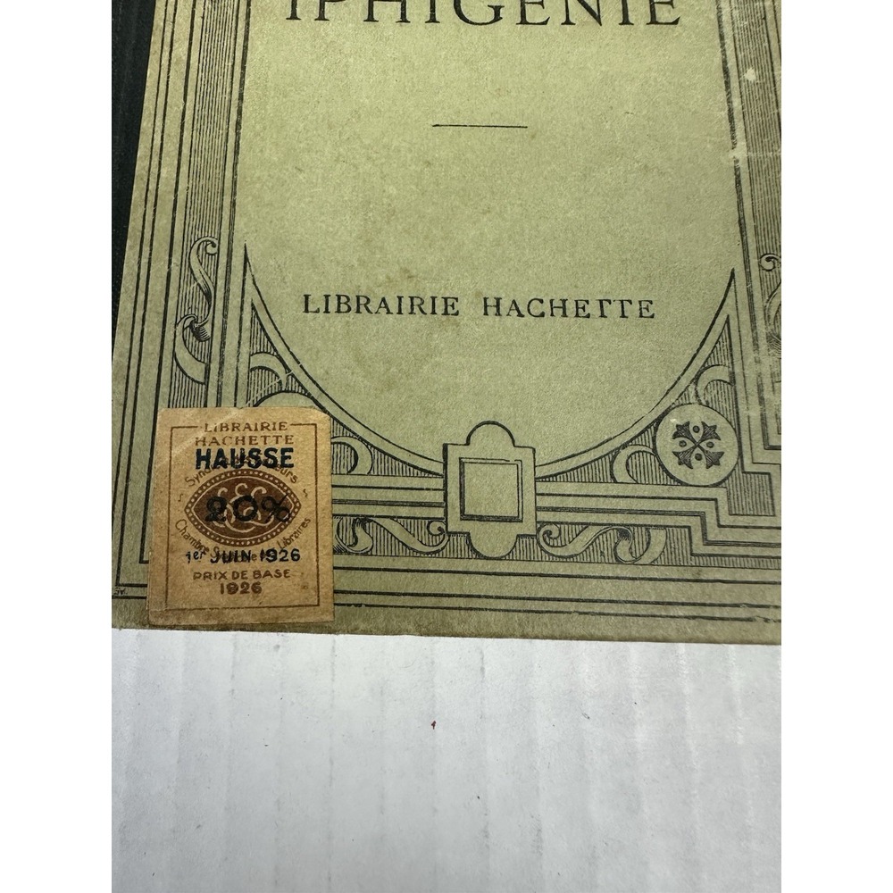 Racine "Iphigénie" / Librairie Hachette 1926 - Picture 2 of 7